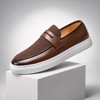 Marco Suede Penny Loafers