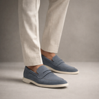 Marco Suede Penny Loafers
