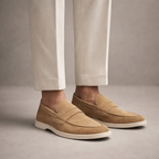 Marco Suede Penny Loafers