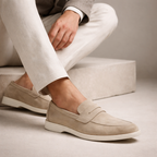 Marco Suede Penny Loafers