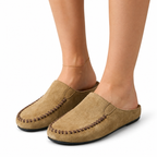 Darcie Suede Mule Loafers