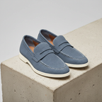 Marco Suede Penny Loafers