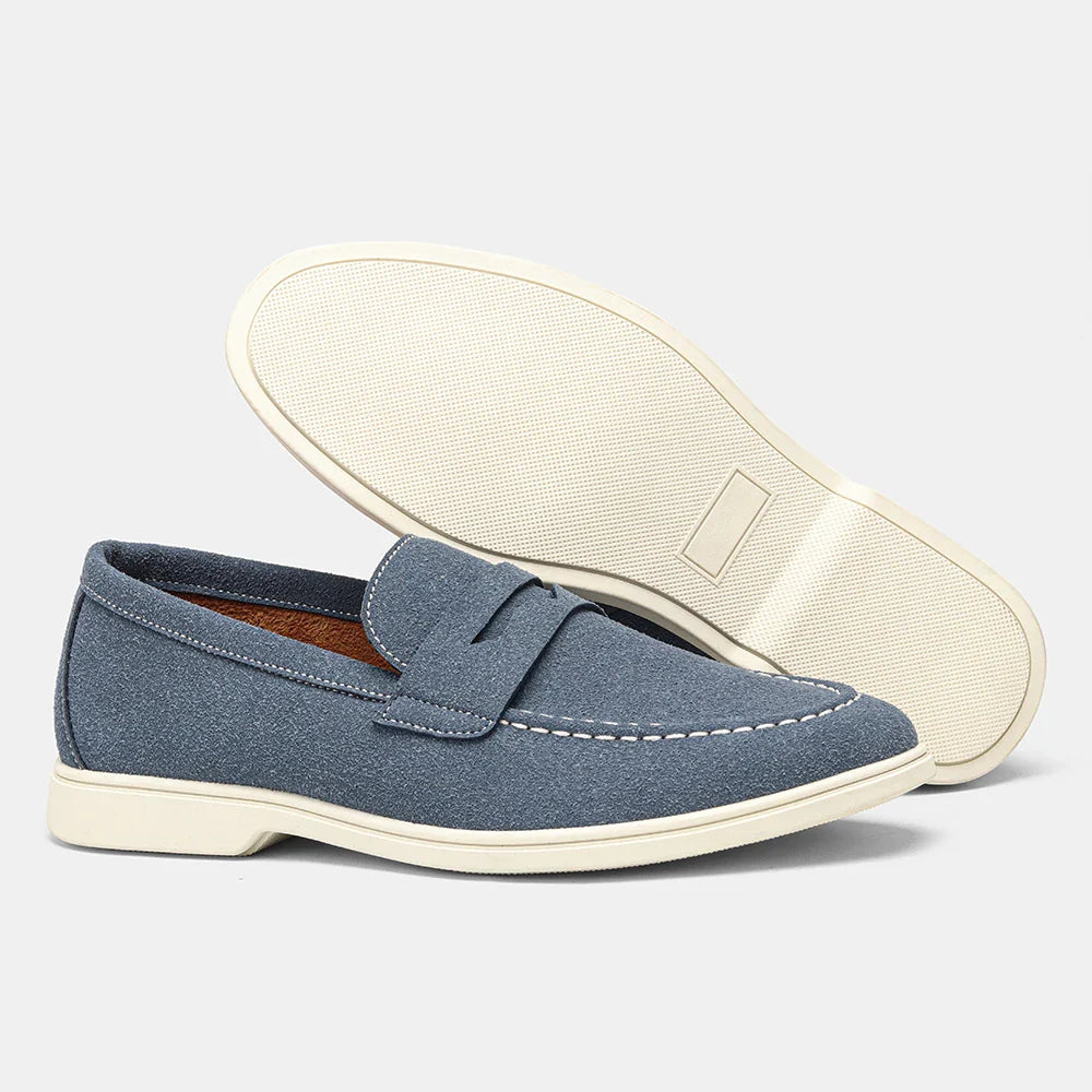 Marco Suede Penny Loafers