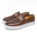 Marco Suede Penny Loafers