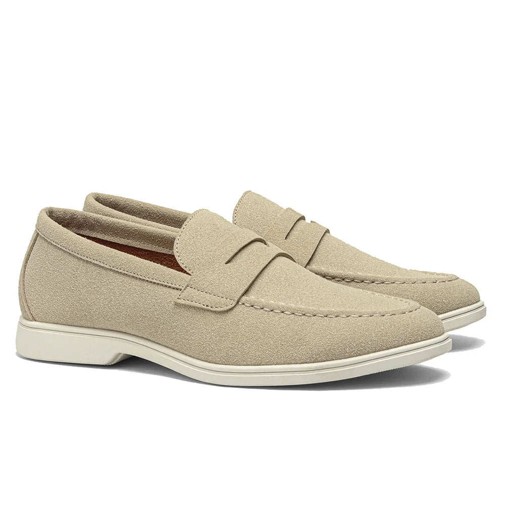 Marco Suede Penny Loafers