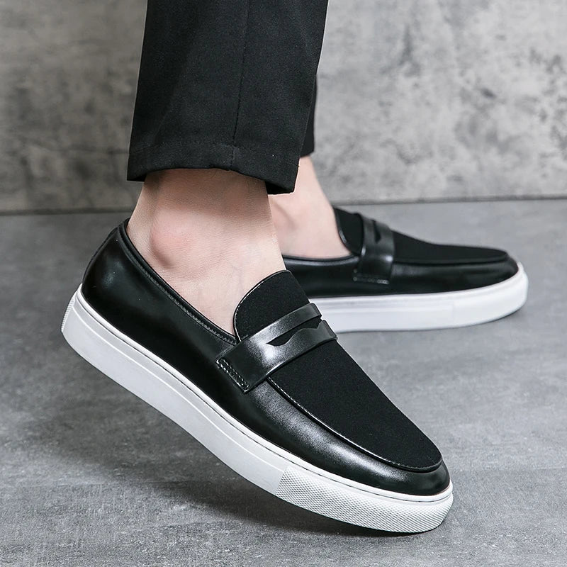 Marco Suede Penny Loafers