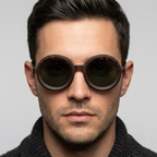 Theo Round Frame Sunglasses