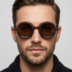 Theo Round Frame Sunglasses
