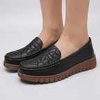 Clara Floral Stitch Loafers