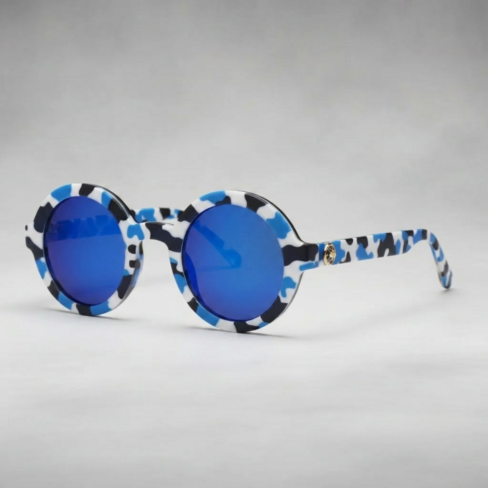 Theo Round Frame Sunglasses 6